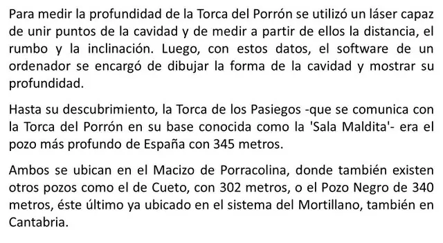 Ruesga, el mayor pozo vertical de España