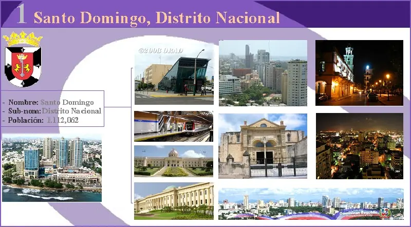 Las ciudades mas importantes de la República Dominicana Las ciudades mas importantes de la República Dominicana
