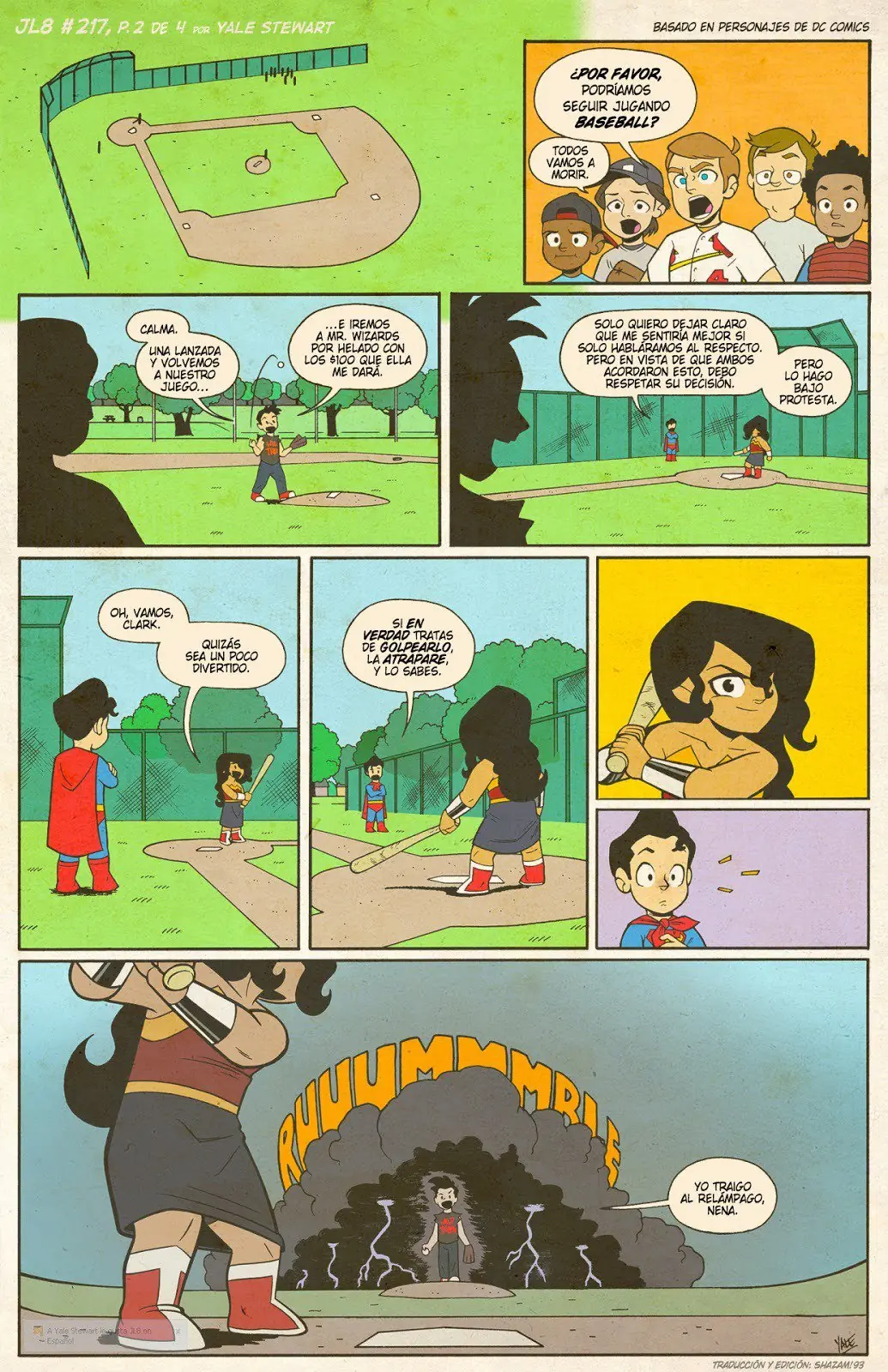 Little League XI: Tiras Comicas
