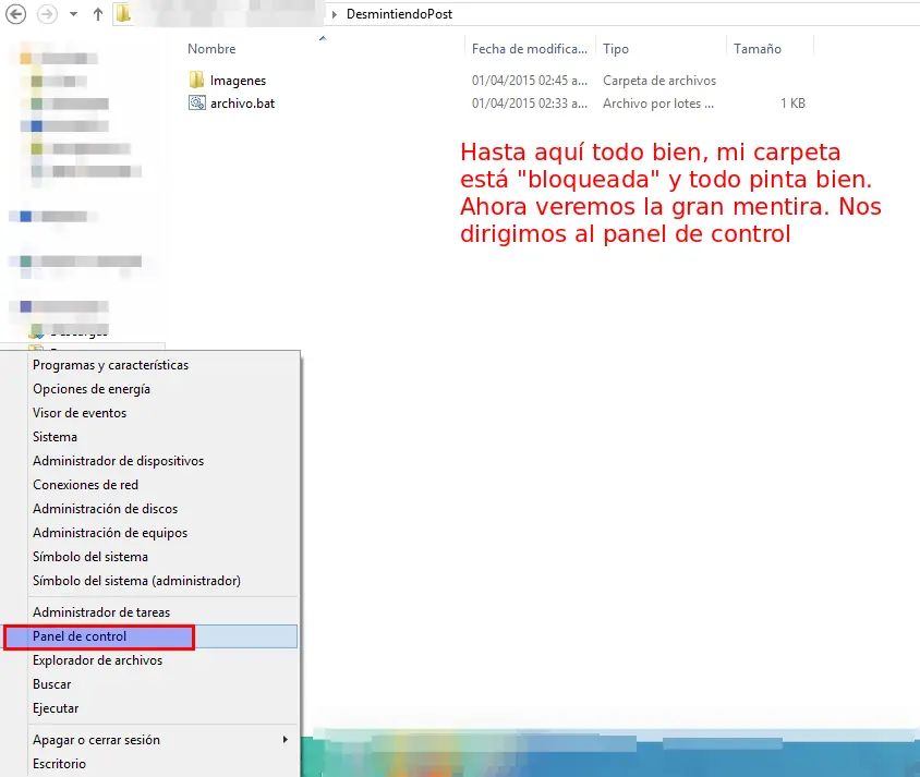 Desmintiendo: "Como poner contraseña a una carpeta [Real]"