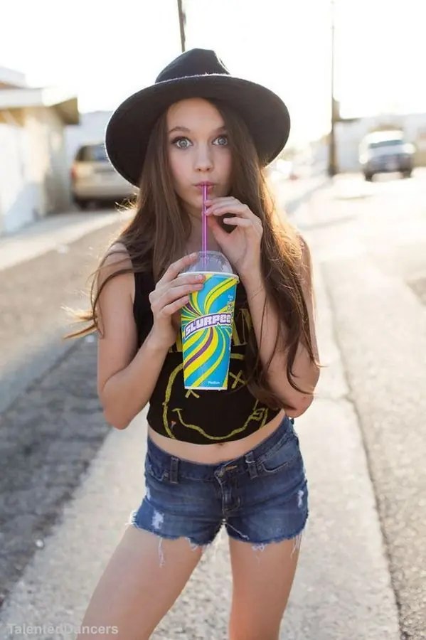 Chloe Monet East: hermosa modelo y bailarina de 15 años