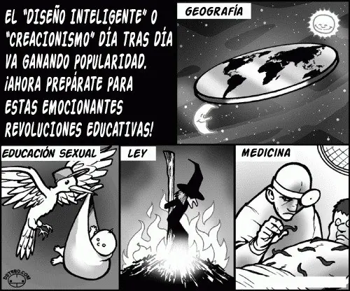 Humor creacionista para comenzar el dia, pasa lince
