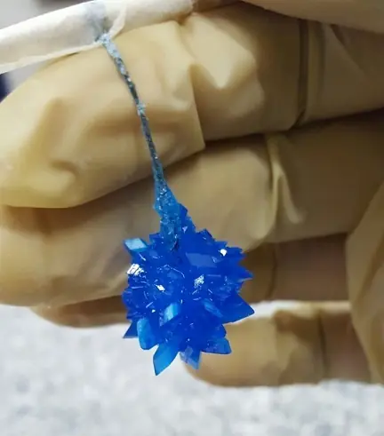 Cómo hacer cristales de Sulfato de cobre