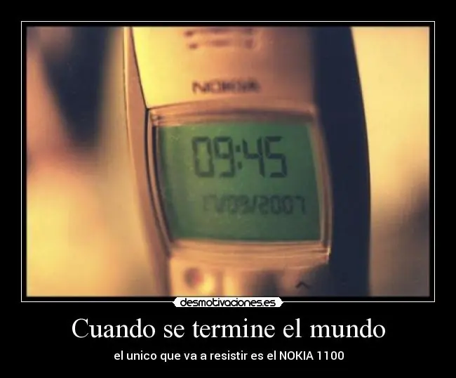 Maquina, pasá y recordá al legendario Nokia 1100