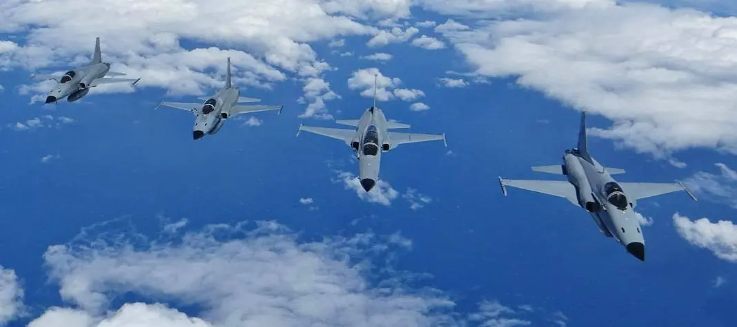 F-5 Tiger III Plus, su historia en Chile