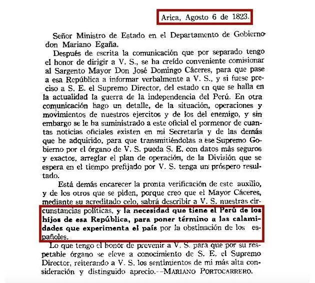 Independencia de America