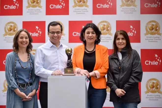 Chile:Mejor destino de turismo aventura"World Travel Awards"