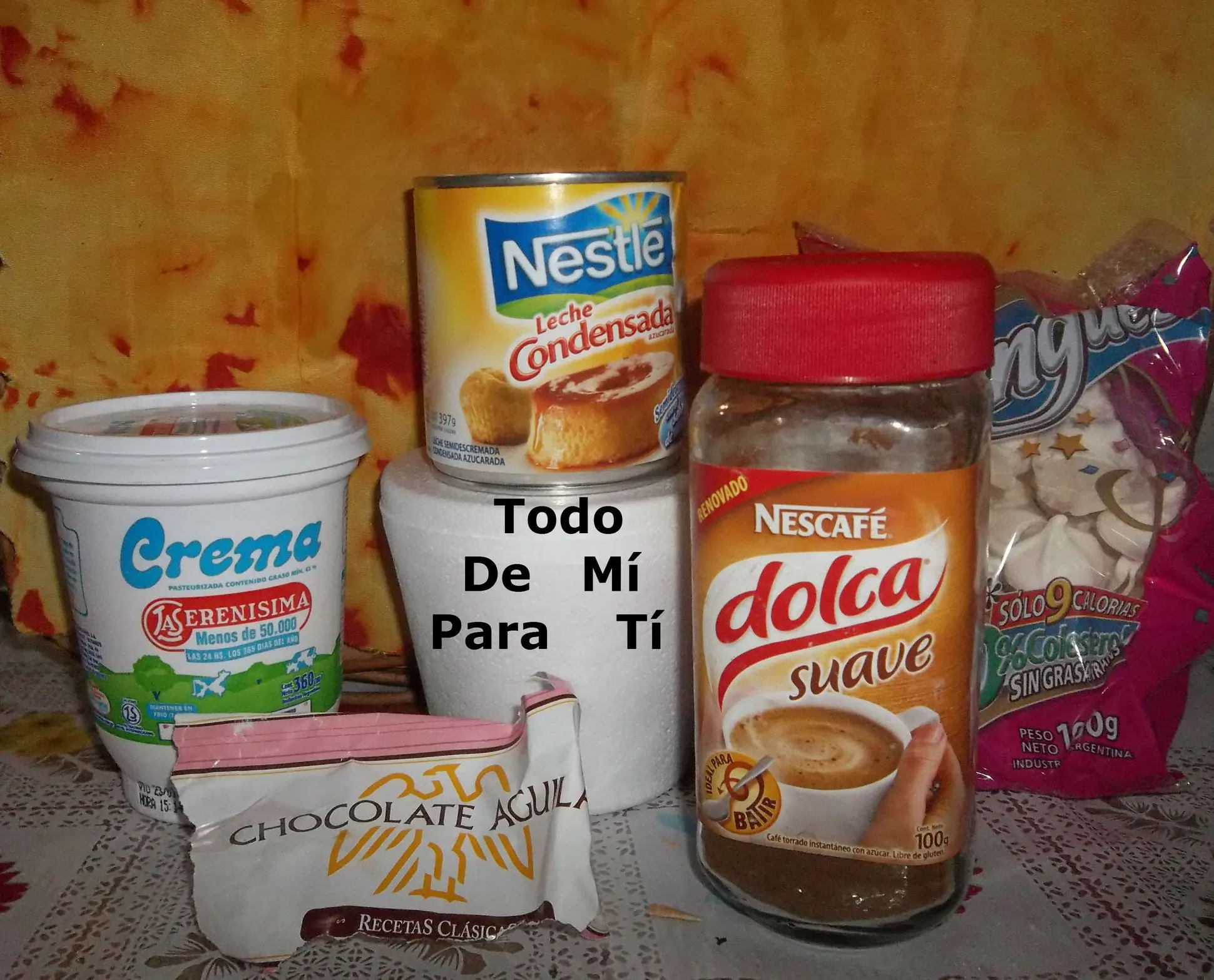 Frappé de café con helado (Foto-receta).
