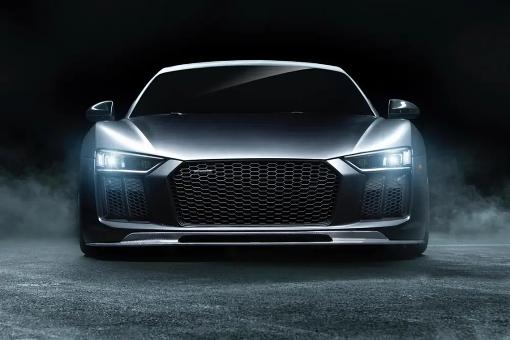 asi luce el Audi R8 modificado por Vorsteiner