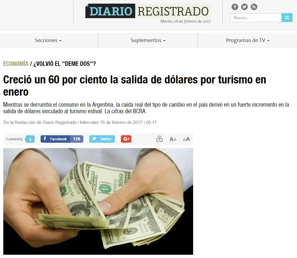 Turismo: La hipocresía K (informe propio)