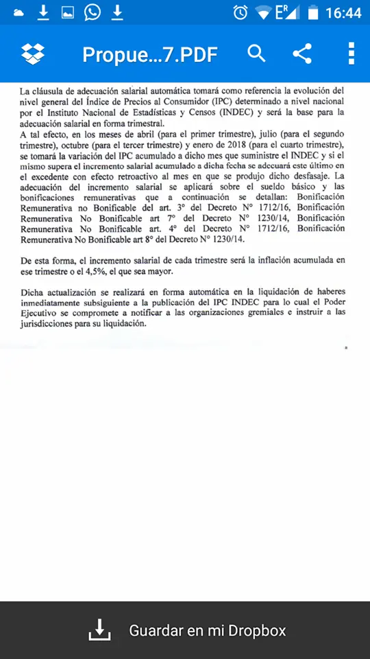 paro docente