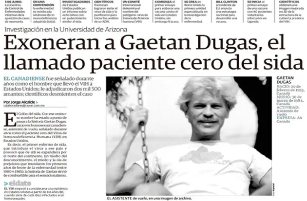 Inteligencia colectiva: ¿Quien fue el 1er "paciente cero"?