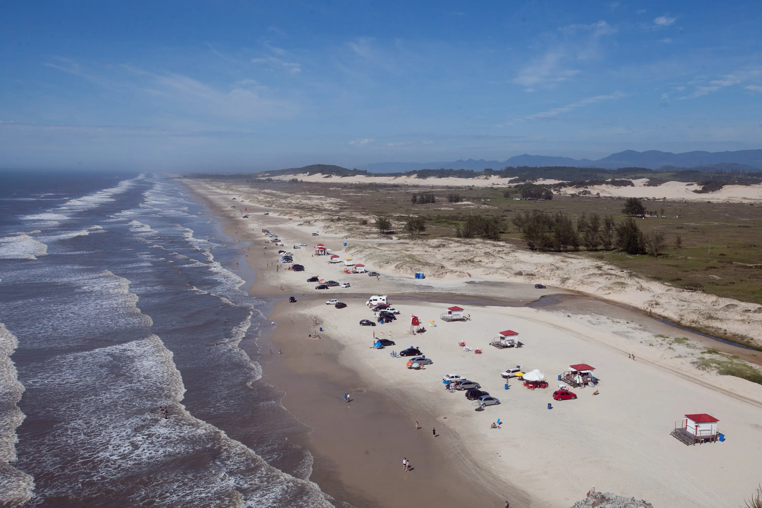 La playa más larga del mundo - Casino-Brasil
