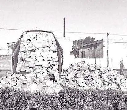 Quema de libros en la Dictadura Argentina por los Militares