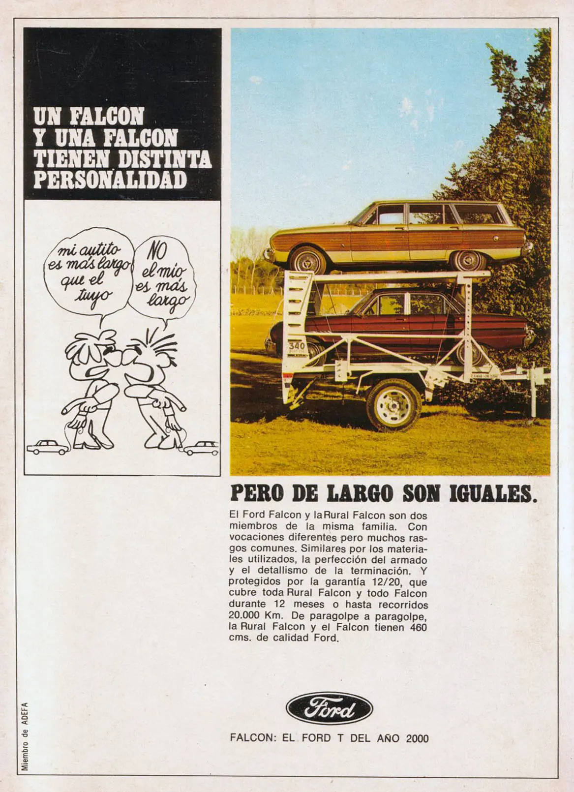 La hermana rural del Falcon