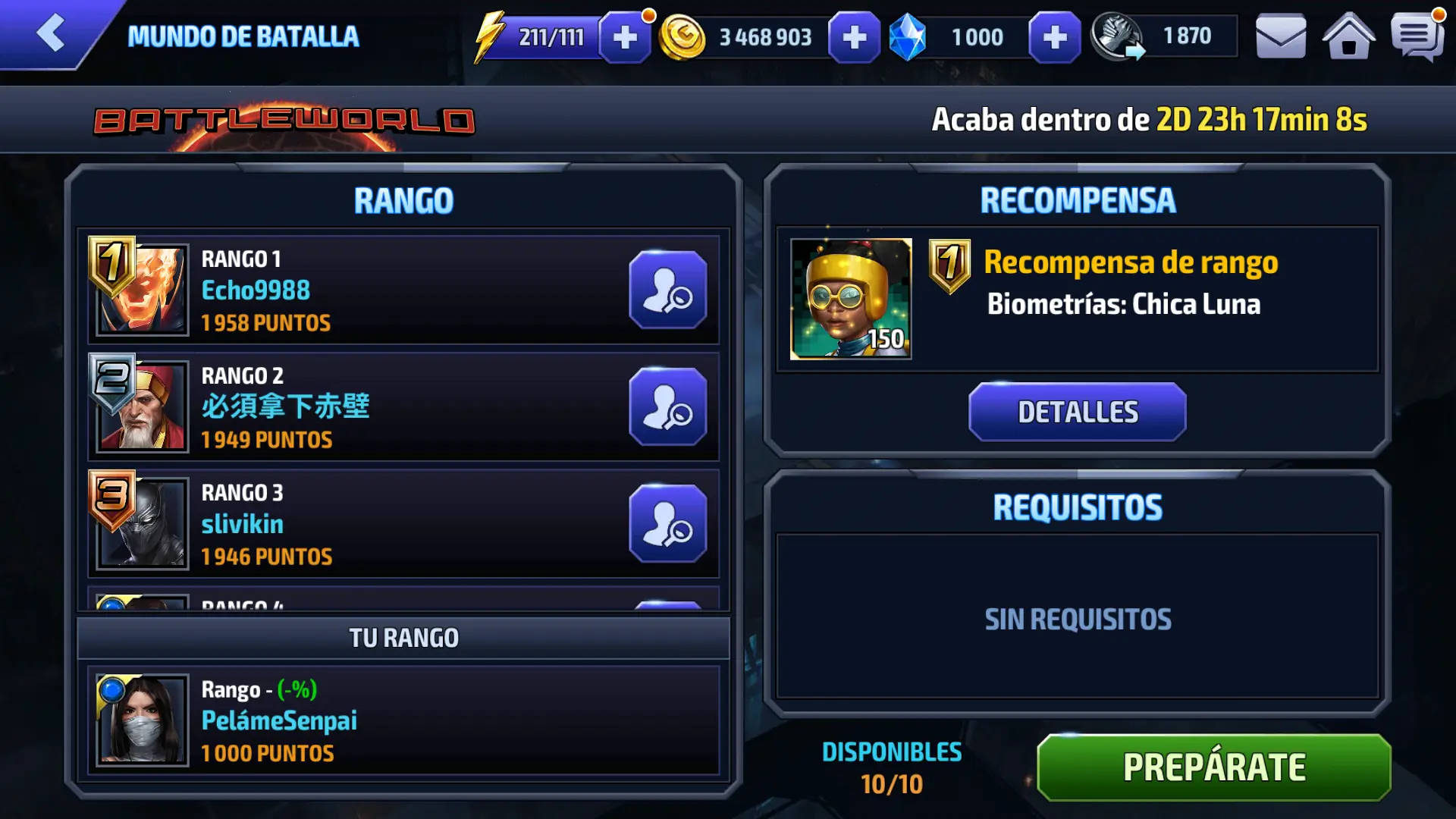 Juegos moviles