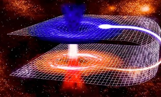 tunel de espacio y tiempo por agujero de gusano