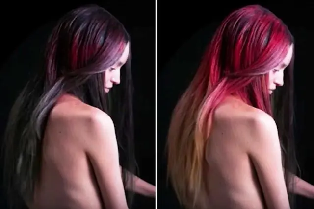 El tinte de pelo que cambia de color según la temperatura