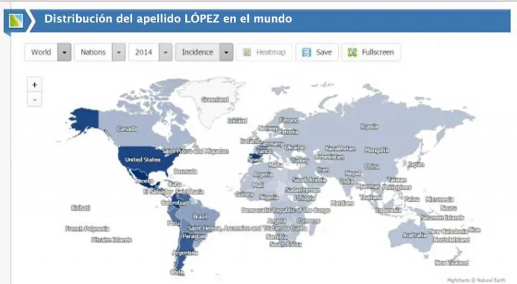 ¿Cuántas personas tienen tu apellido en el Mundo?