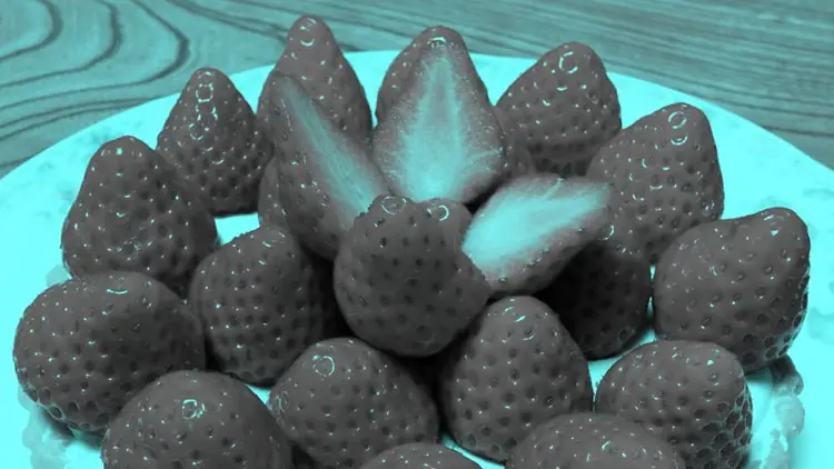 Te licúo el cerebro ¿de que color son estas frutillas capo?