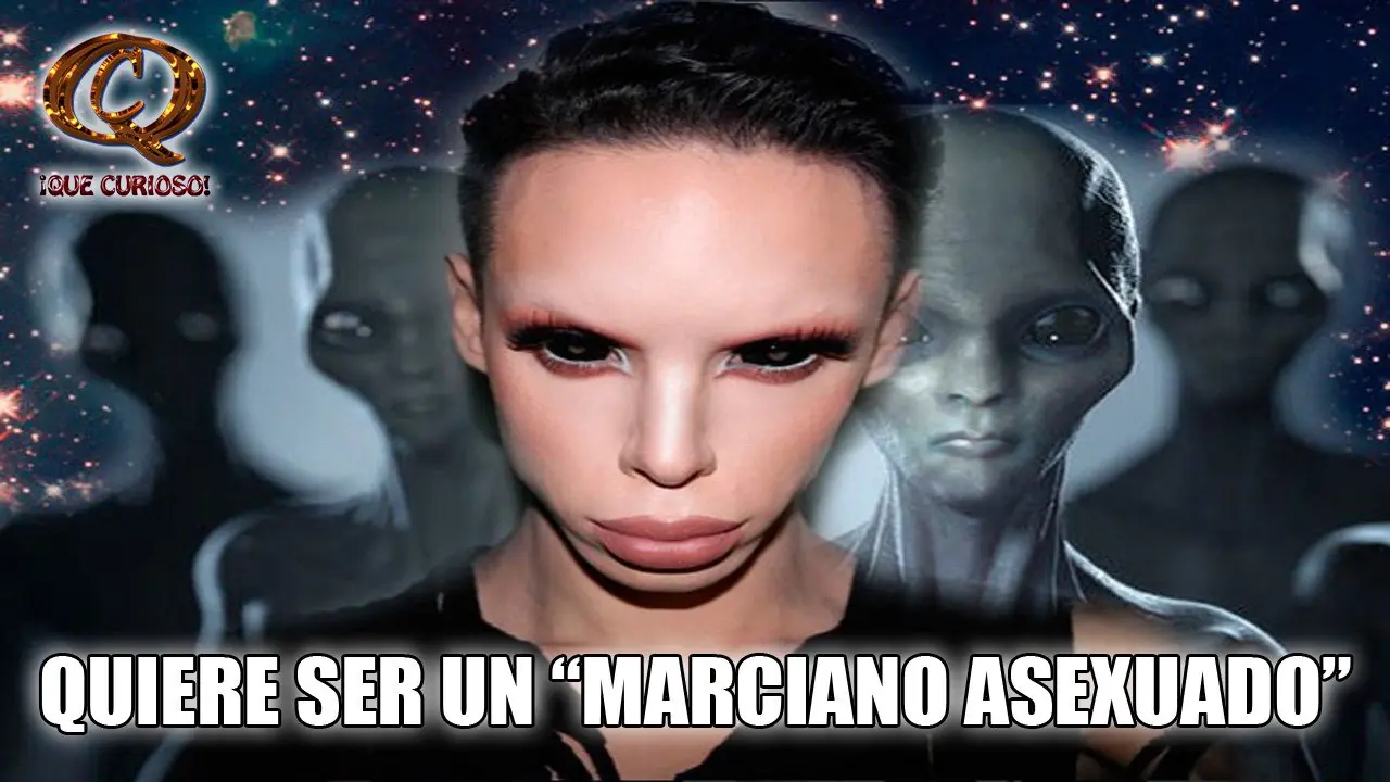 Este joven quiere ser un "marciano asexuado"