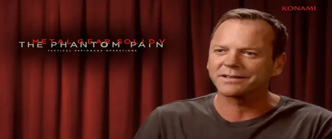 Kiefer Sutherland pondrá la voz de Snake en Metal Gear V