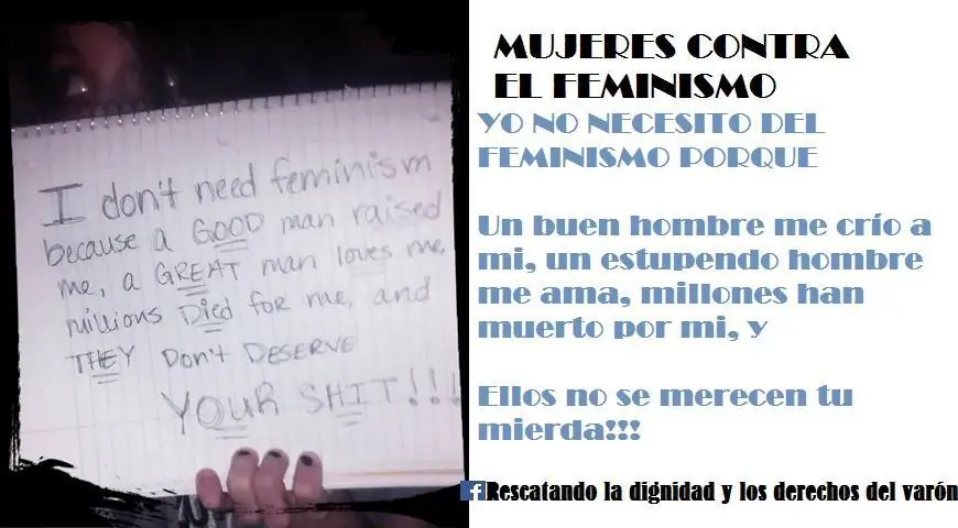 Nueva tendencia creciente: mujeres contra el feminismo