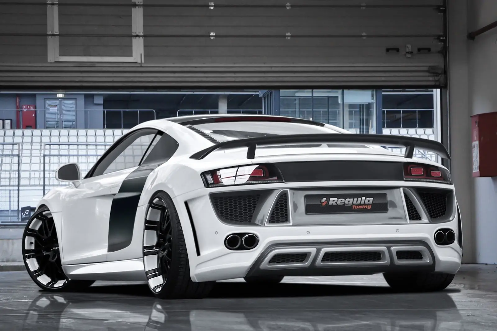 Todos deseariamos tener este auto Audi R8