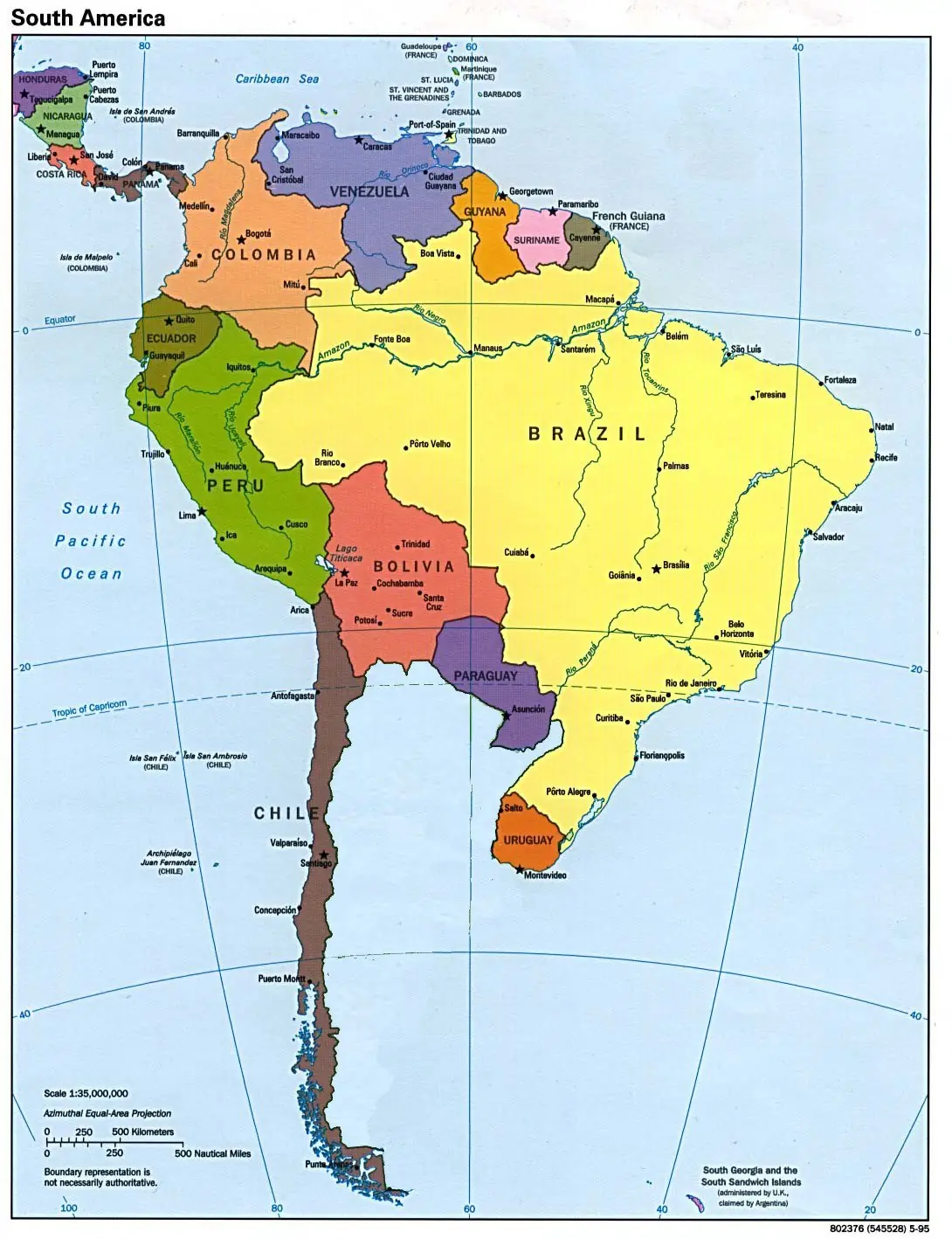 paises de america