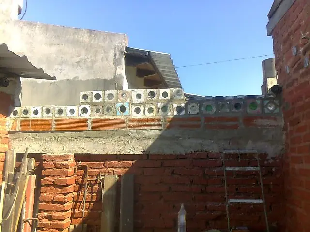 ladrillos de vidrio