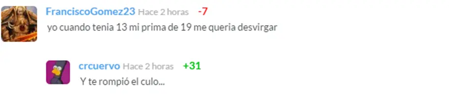 Comentarios y respuestas graciosas en Taringa!