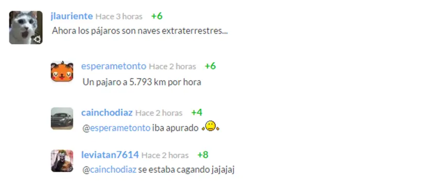 Comentarios y respuestas graciosas en Taringa!