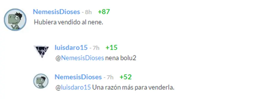 comentarios