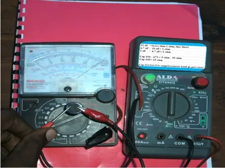 medidor casero de esr