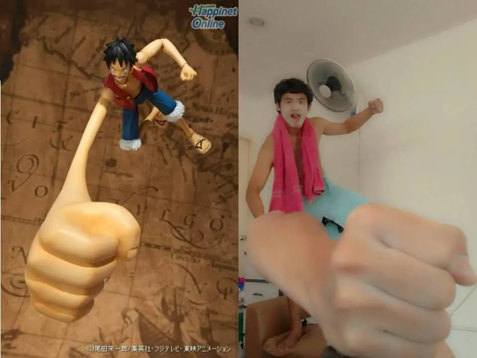 Pero mira este Cosplayer Papa!