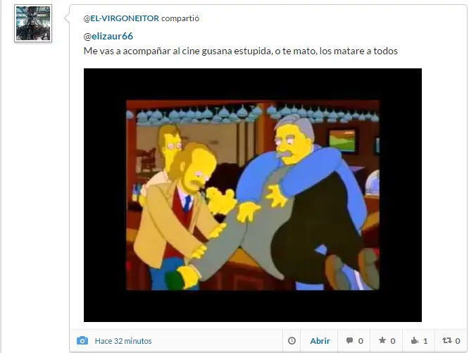 Una taringuera me ignora y le respondo con memes