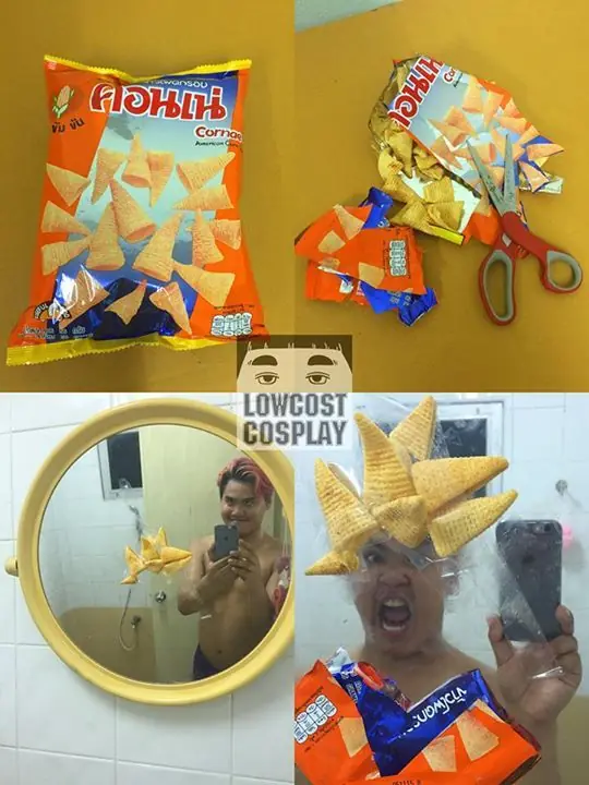 Pero mira este Cosplayer Papa!