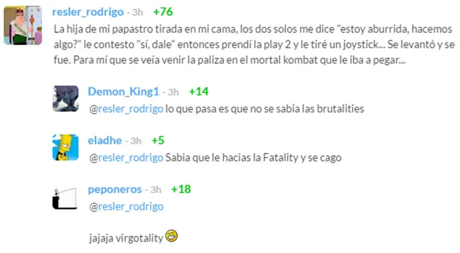 comentarios