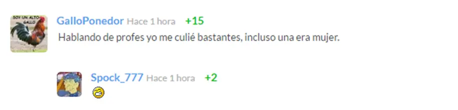 comentarios