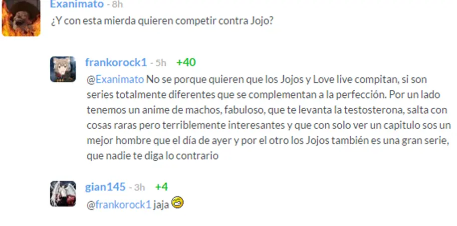 comentarios