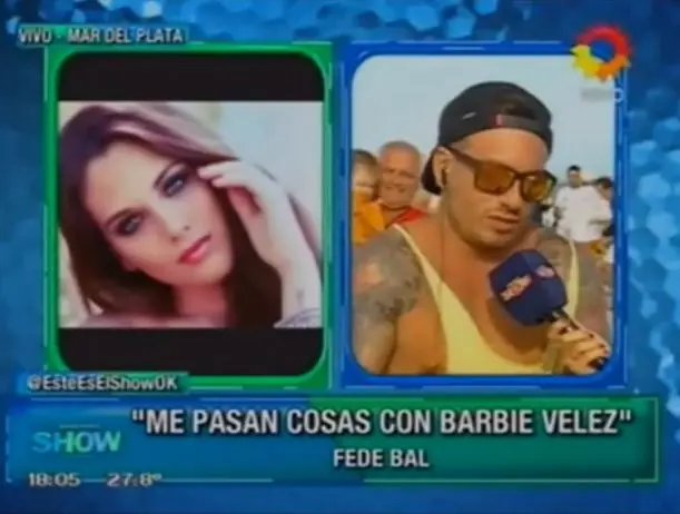 Fede Bal se le declaró a Barbie velez