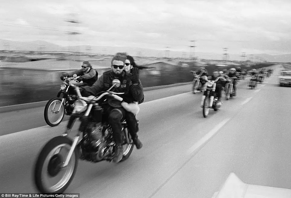 motociclistas old school