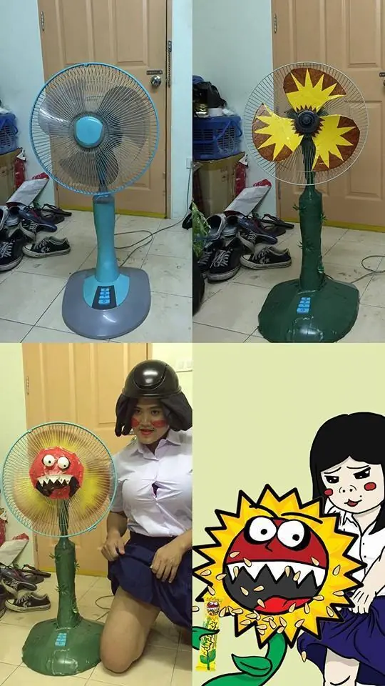 Pero mira este Cosplayer Papa!