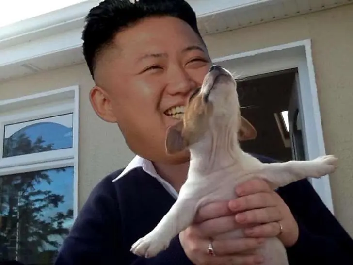 este perrito fue photoshopeado