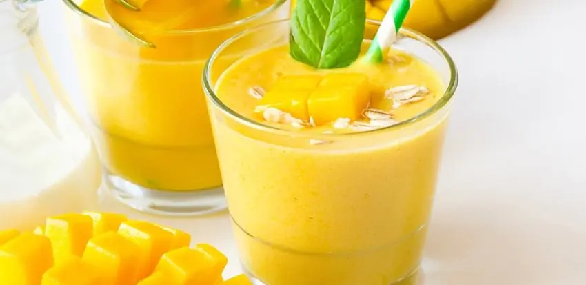 Batido de Mango con Cerelac.