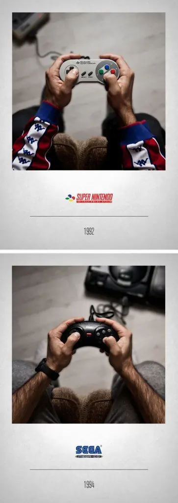 evolucion de las consolas de vid
