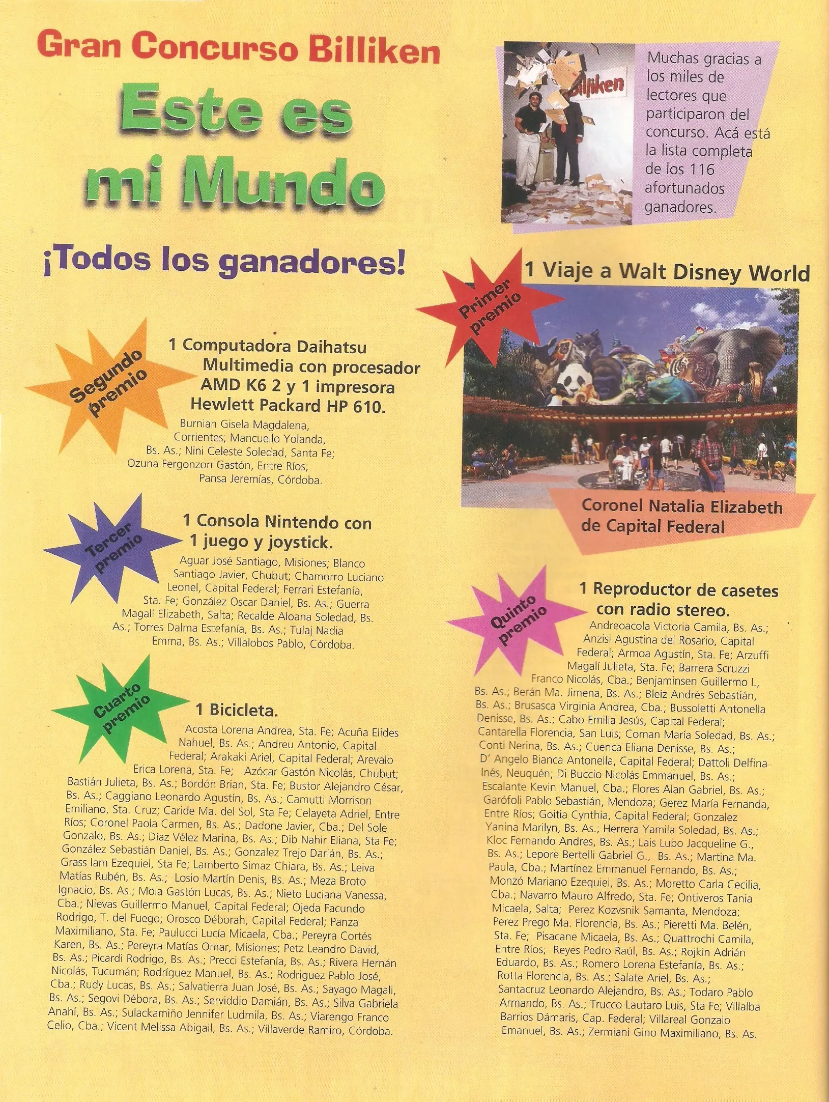 Revista billiken del 22-5-00