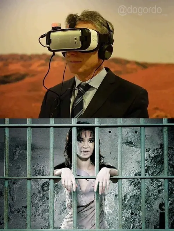 macri realidad virtual nuevo meme
