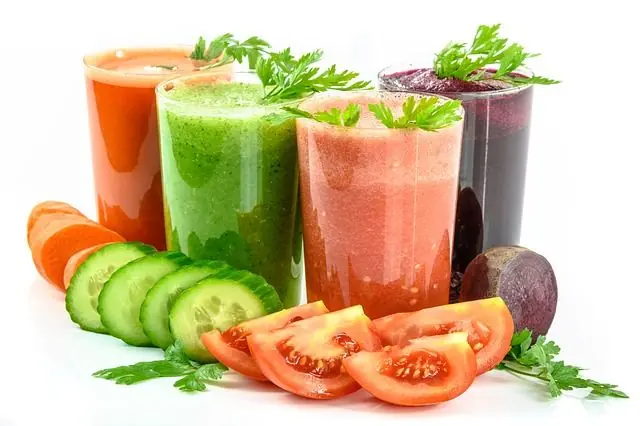 La importancia de beber jugo de vegetales