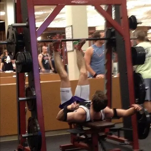 Imágenes fails en gimnasios wtf!